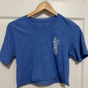 Athletic crop top